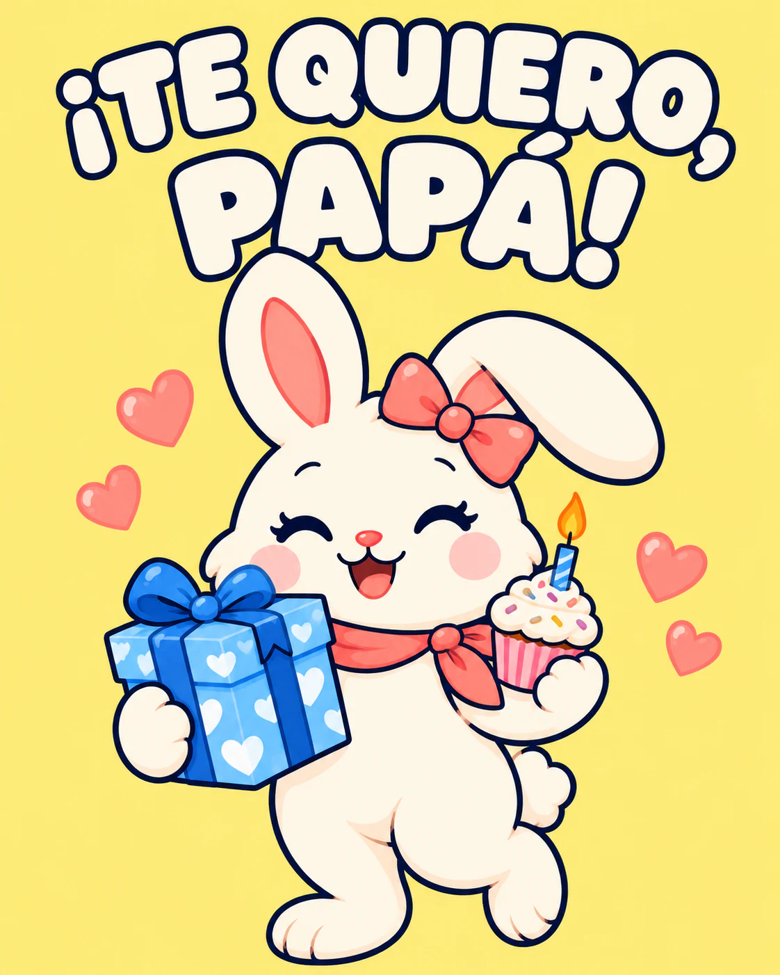 ¡TE QUIERO, PAPÁ!