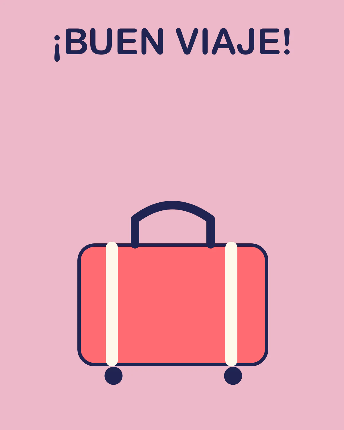 ¡Buen viaje!