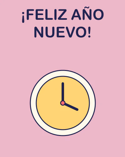 ¡Feliz Año Nuevo!