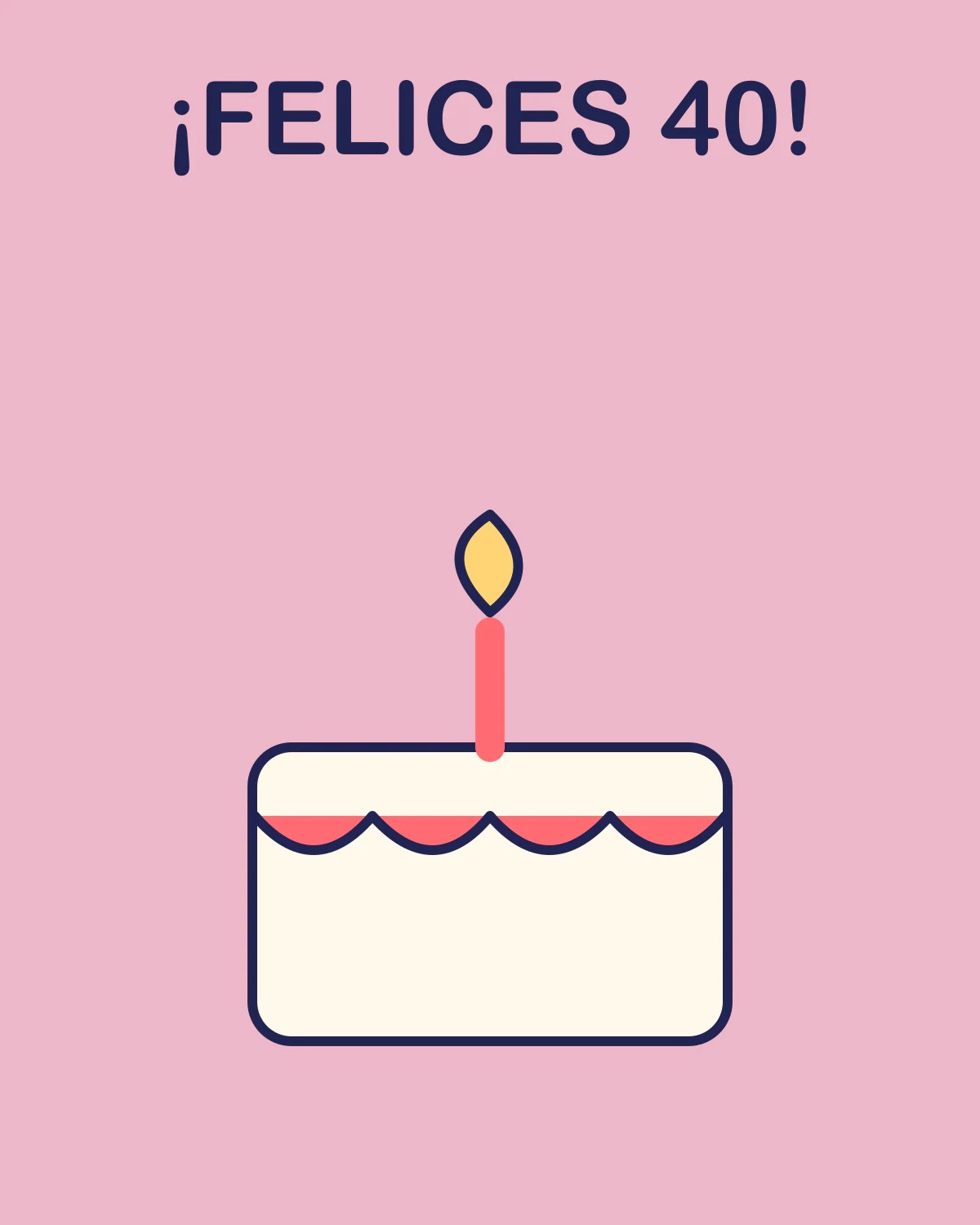 ¡Felices 40!