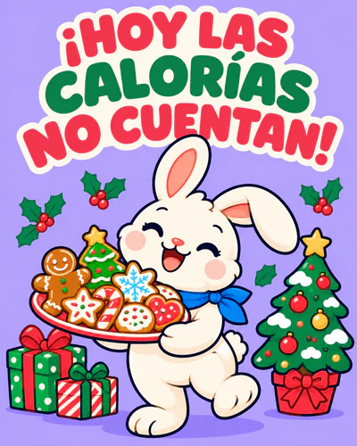 ¡HOY LAS CALORÍAS NO CUENTAN!