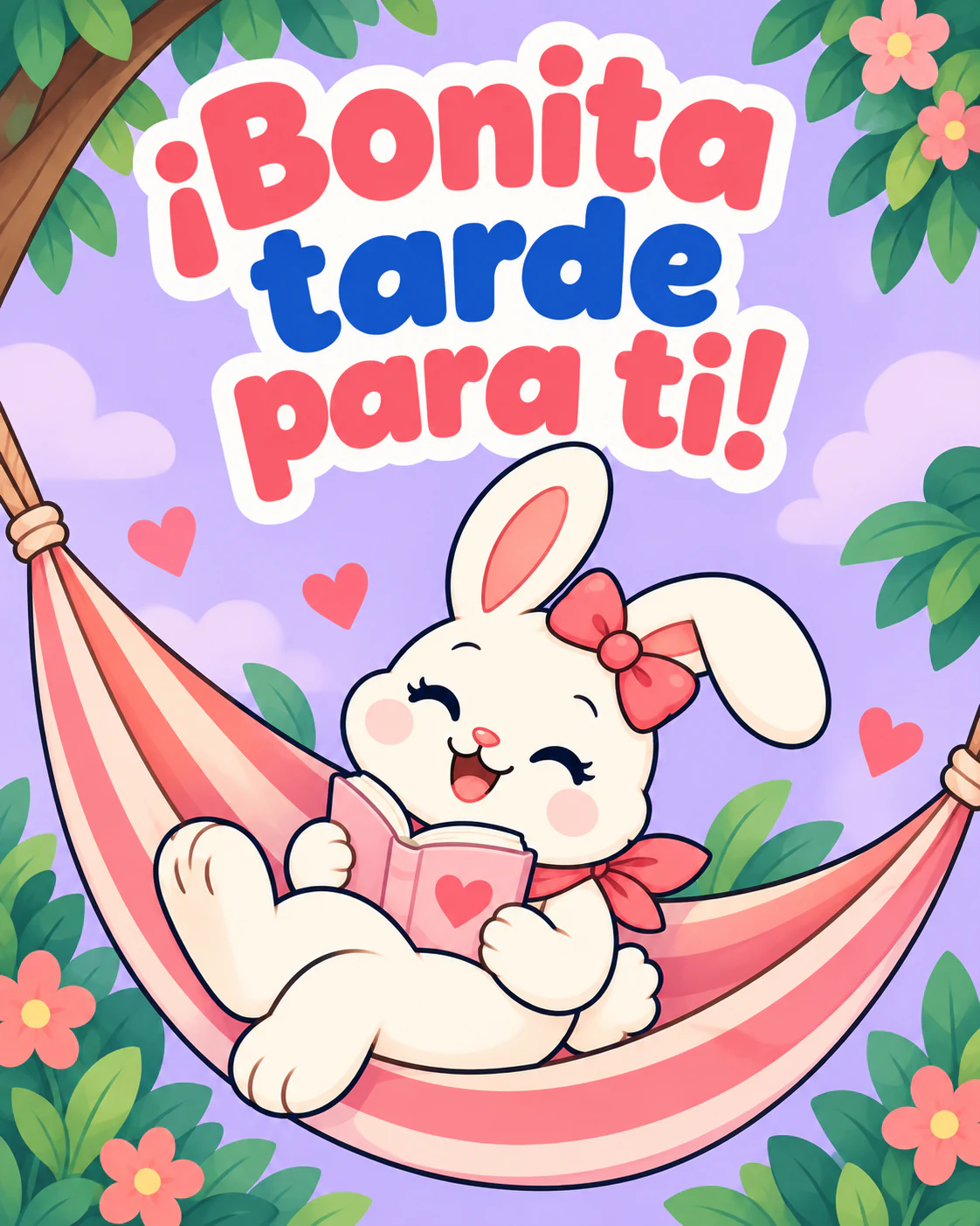 ¡Bonita tarde para ti!