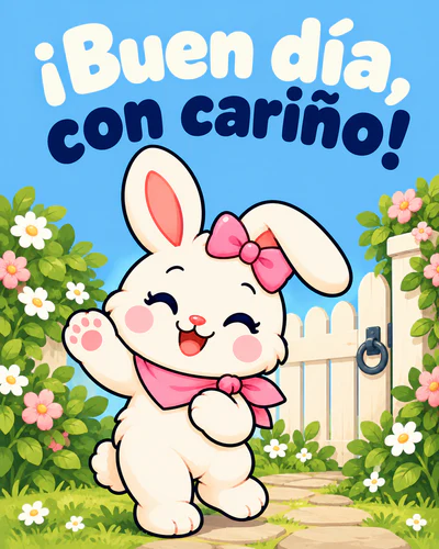 ¡Buen día, con cariño!