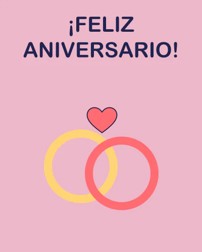 ¡Feliz aniversario!