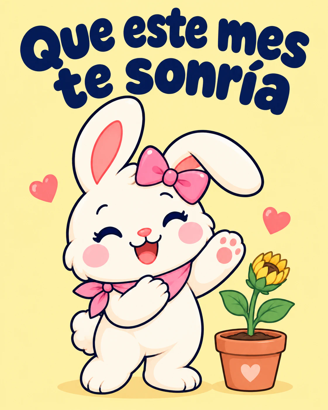 Que este mes te sonría