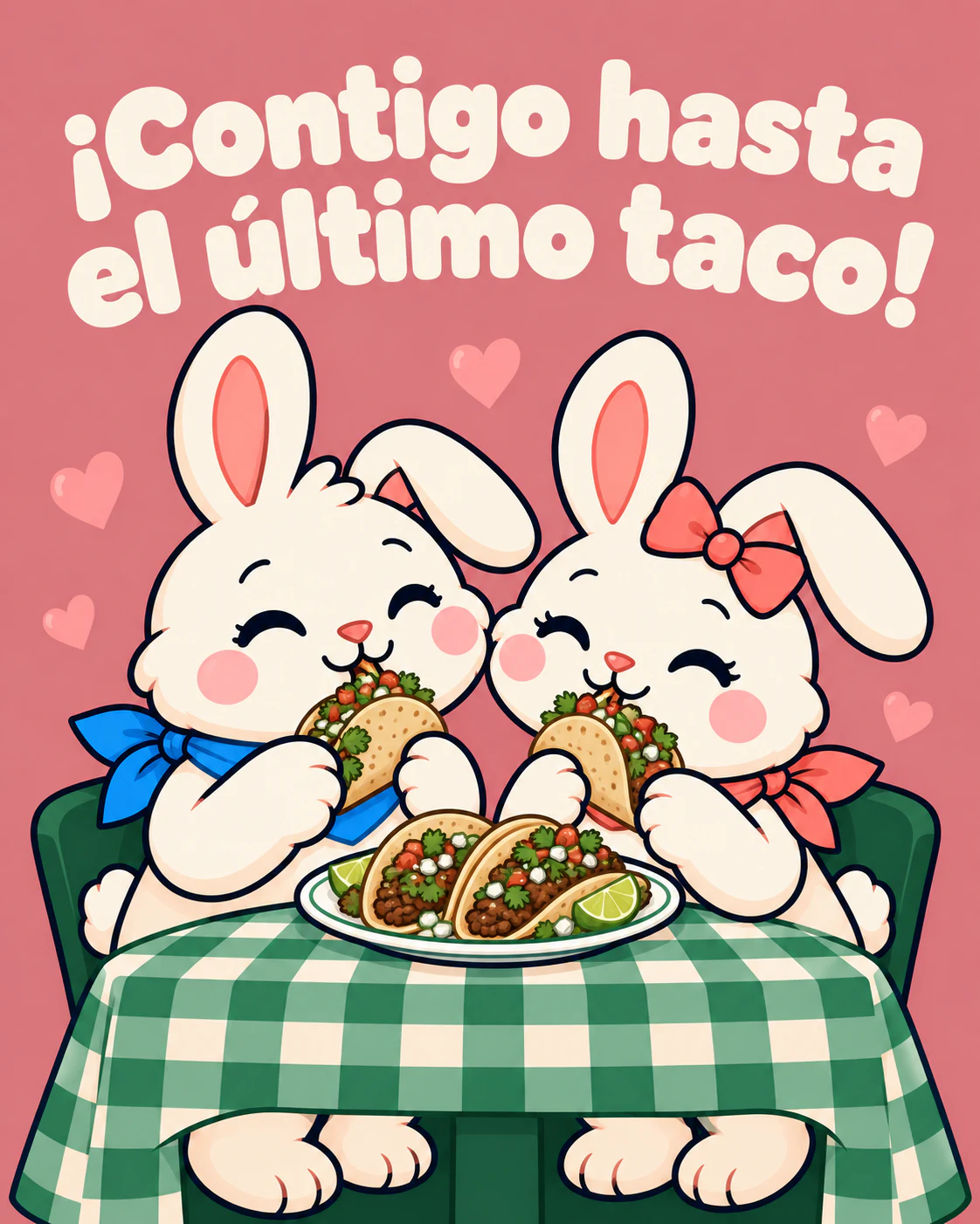 ¡Contigo hasta el último taco!