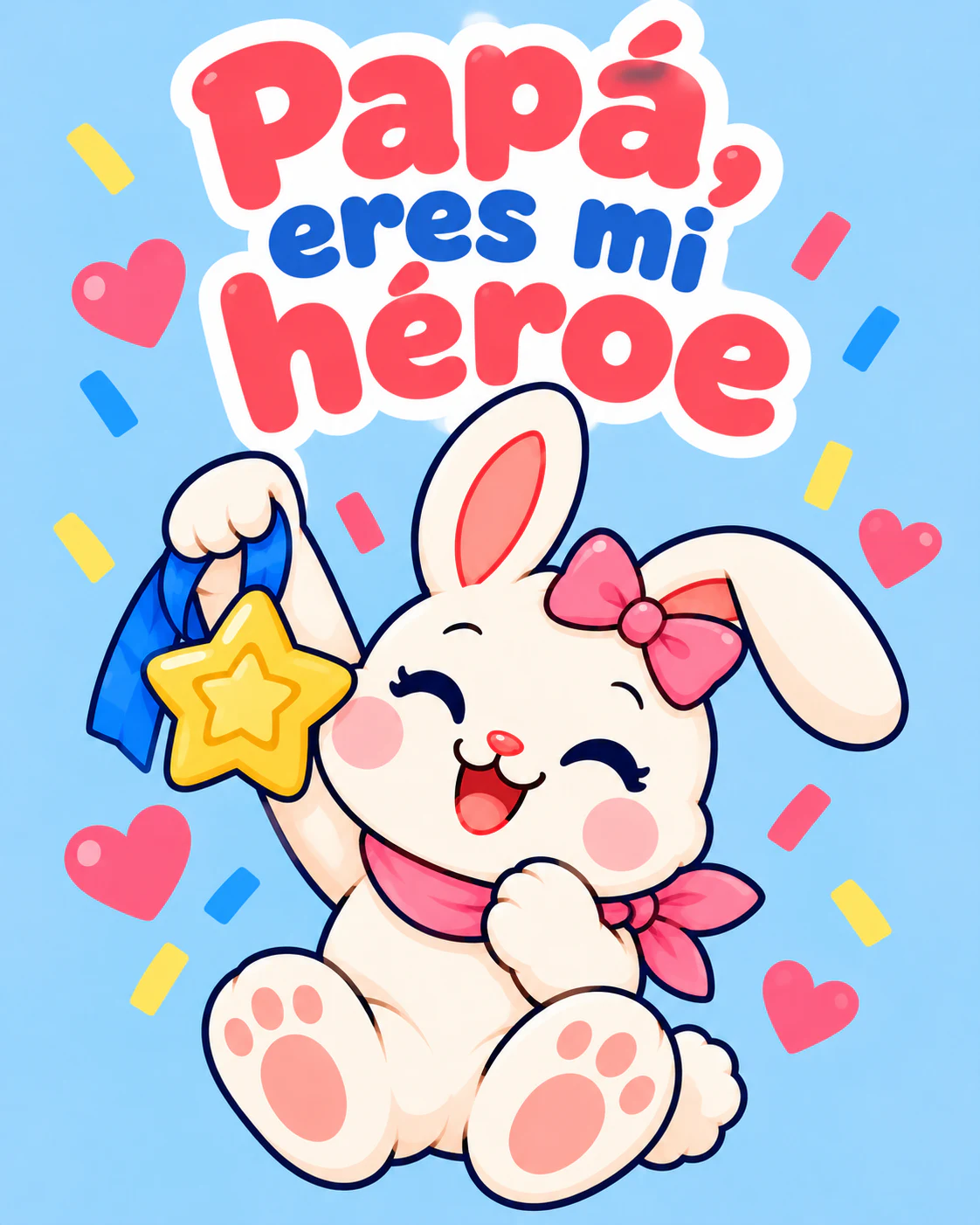 Papá, eres mi héroe