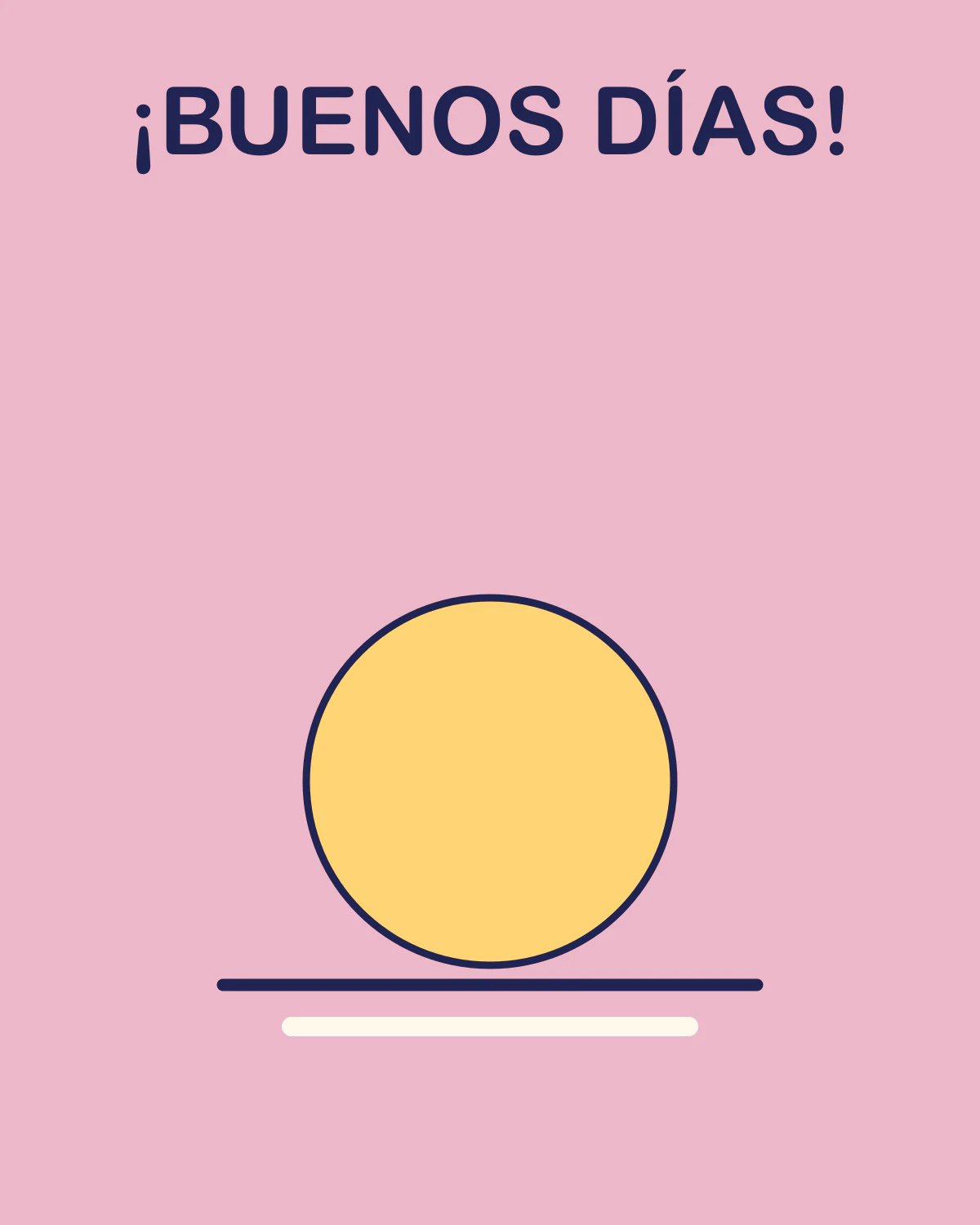 ¡Buenos días!
