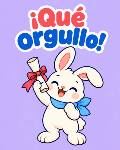 ¡Qué orgullo!