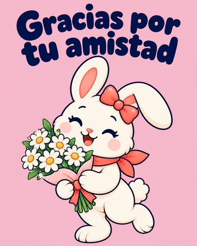 Gracias por tu amistad