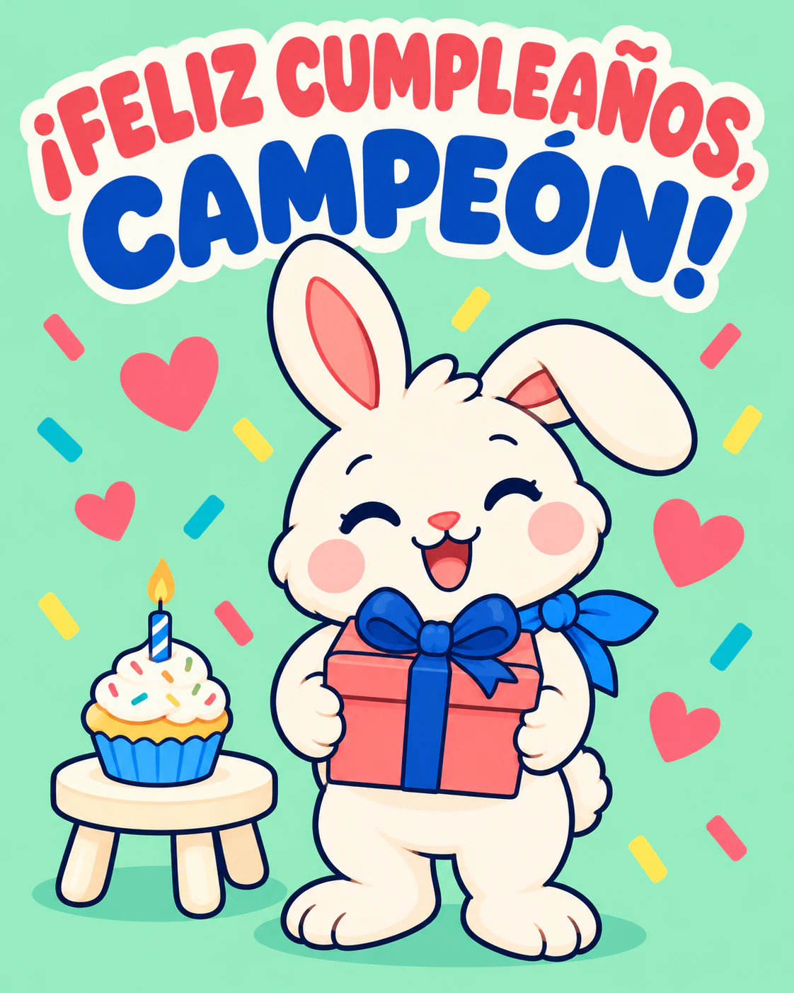 ¡FELIZ CUMPLEAÑOS, CAMPEÓN!