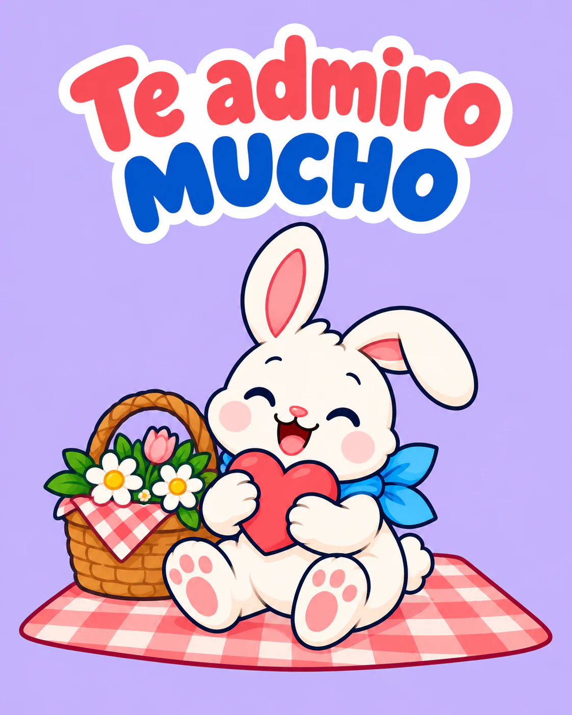 Te admiro mucho