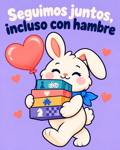 Seguimos juntos, incluso con hambre