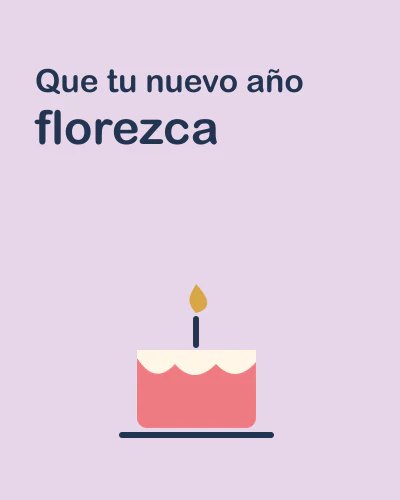 Que tu nuevo año florezca