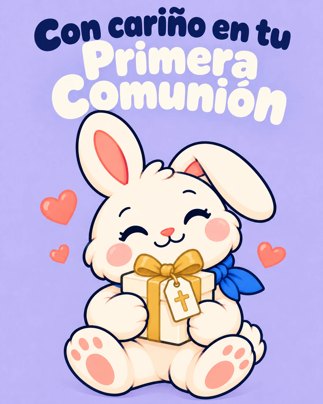 Con cariño en tu Primera Comunión