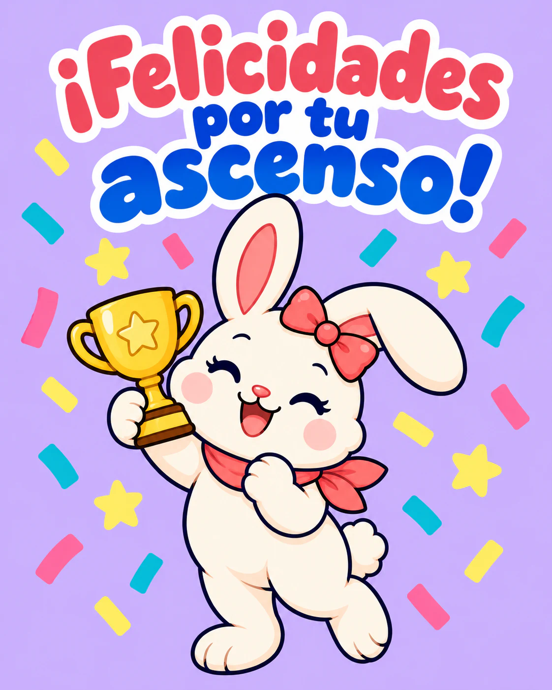 ¡Felicidades por tu ascenso!