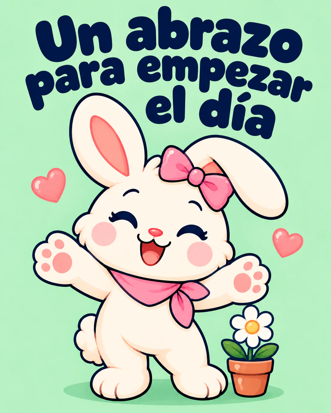 Un abrazo para empezar el día