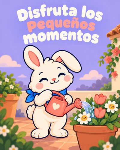 Disfruta los pequeños momentos
