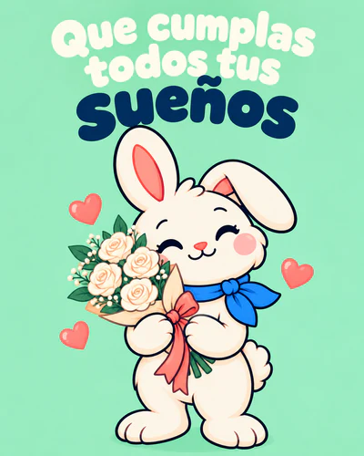 Que cumplas todos tus sueños
