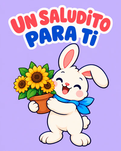 Un saludito para ti
