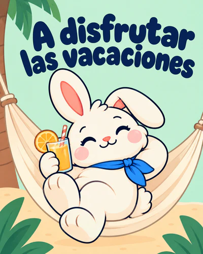 A disfrutar las vacaciones