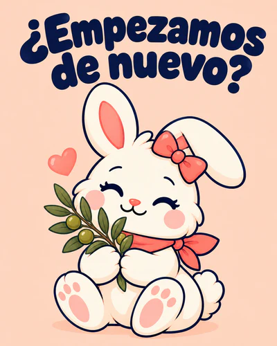 ¿Empezamos de nuevo?