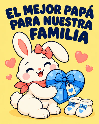 EL MEJOR PAPÁ PARA NUESTRA FAMILIA