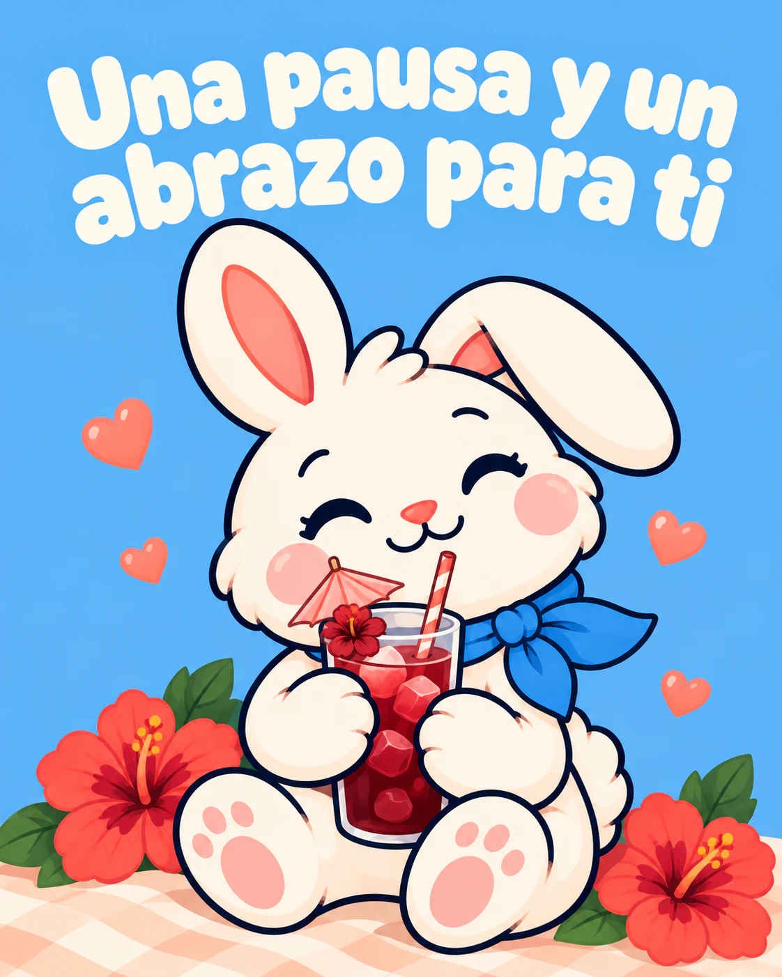Una pausa y un abrazo para ti