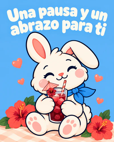 Una pausa y un abrazo para ti