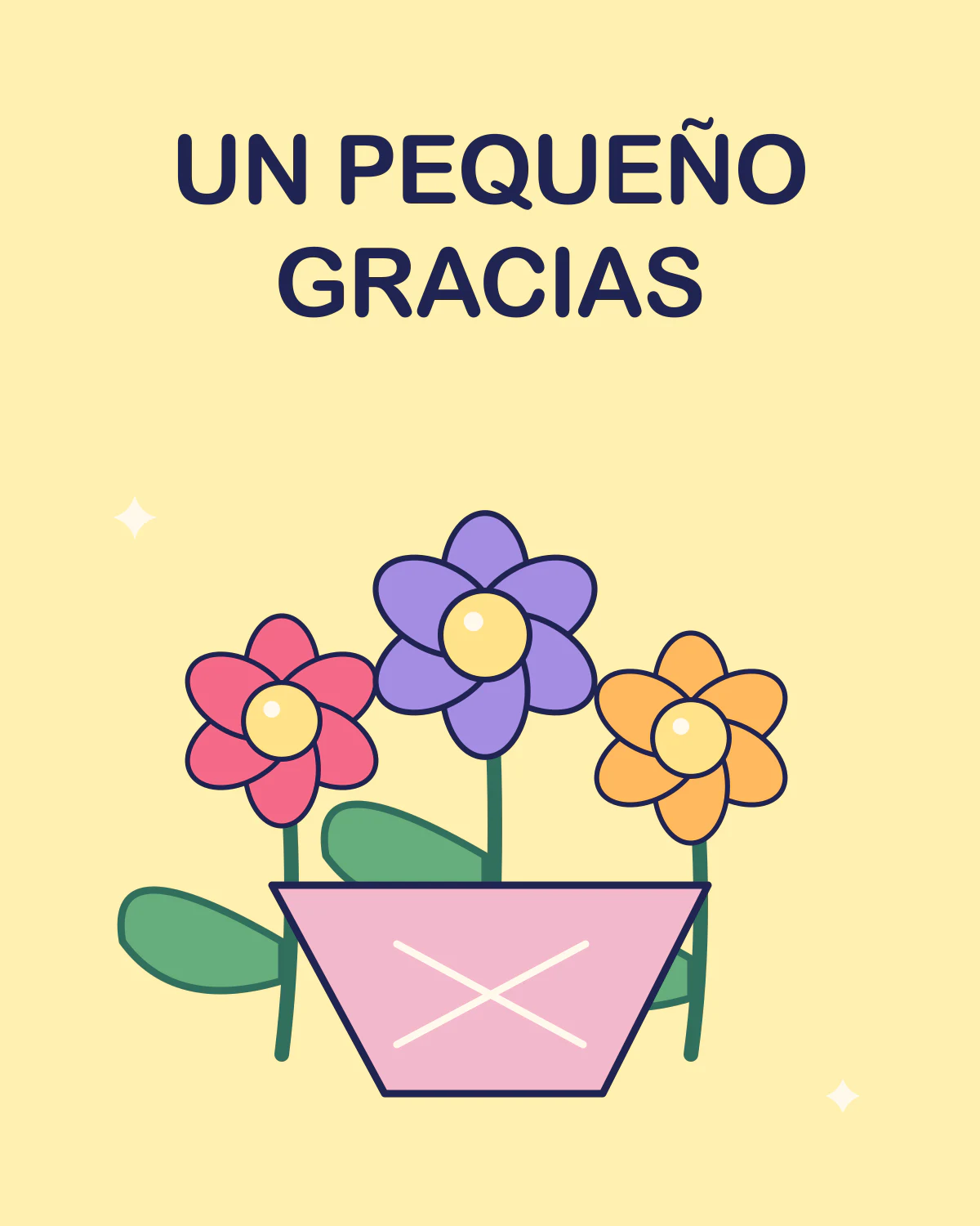 Un pequeño gracias