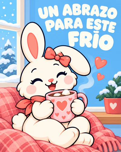 UN ABRAZO PARA ESTE FRÍO