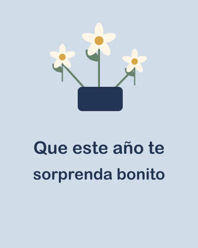 Que este año te sorprenda bonito