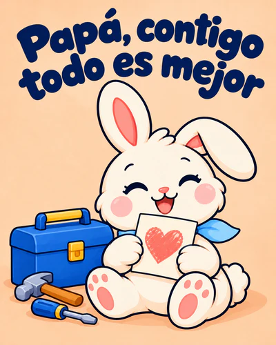 Papá, contigo todo es mejor