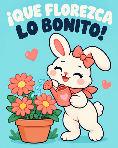 ¡QUE FLOREZCA LO BONITO!