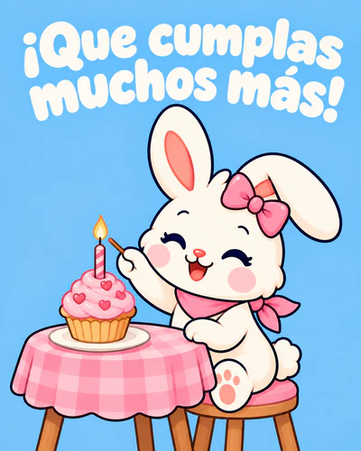 ¡Que cumplas muchos más!