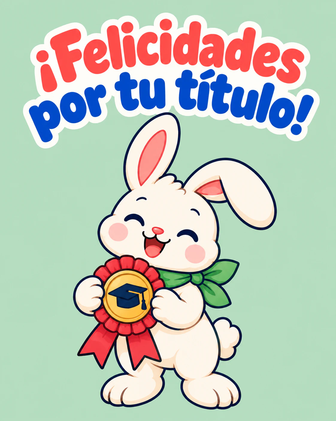 ¡Felicidades por tu título!