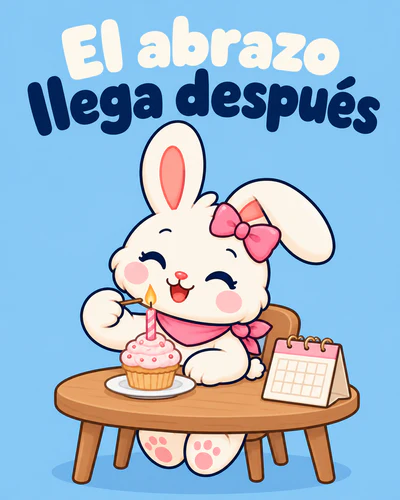 El abrazo llega después