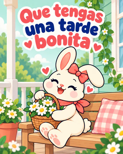 Que tengas una tarde bonita
