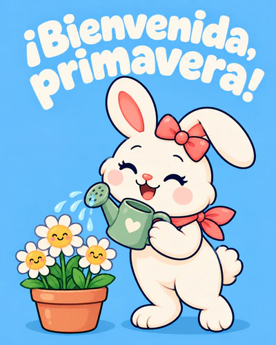 ¡Bienvenida, primavera!