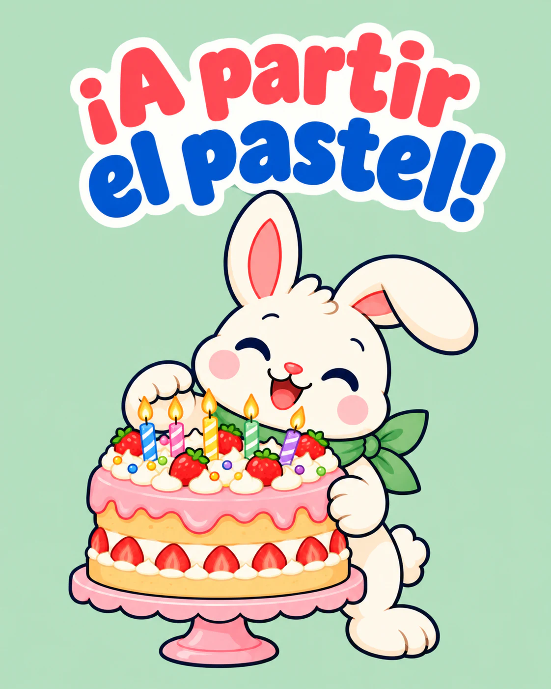 ¡A partir el pastel!