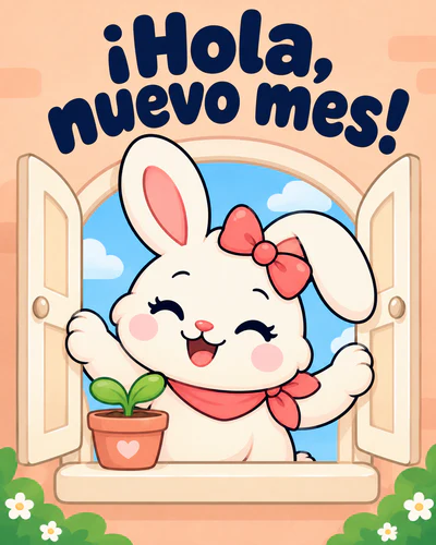 ¡Hola, nuevo mes!