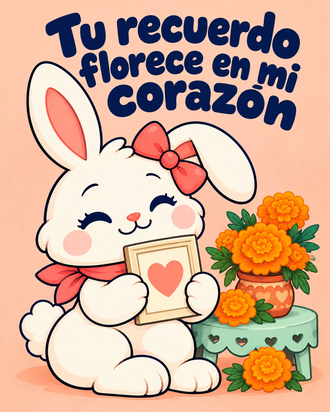 Tu recuerdo florece en mi corazón