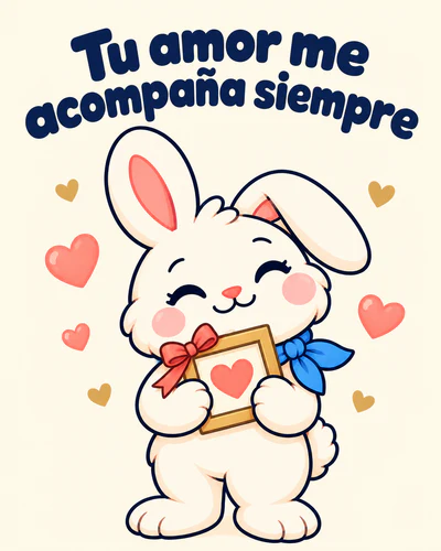 Tu amor me acompaña siempre