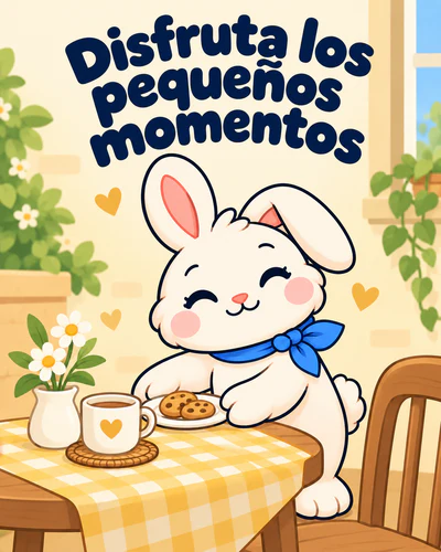 Disfruta los pequeños momentos