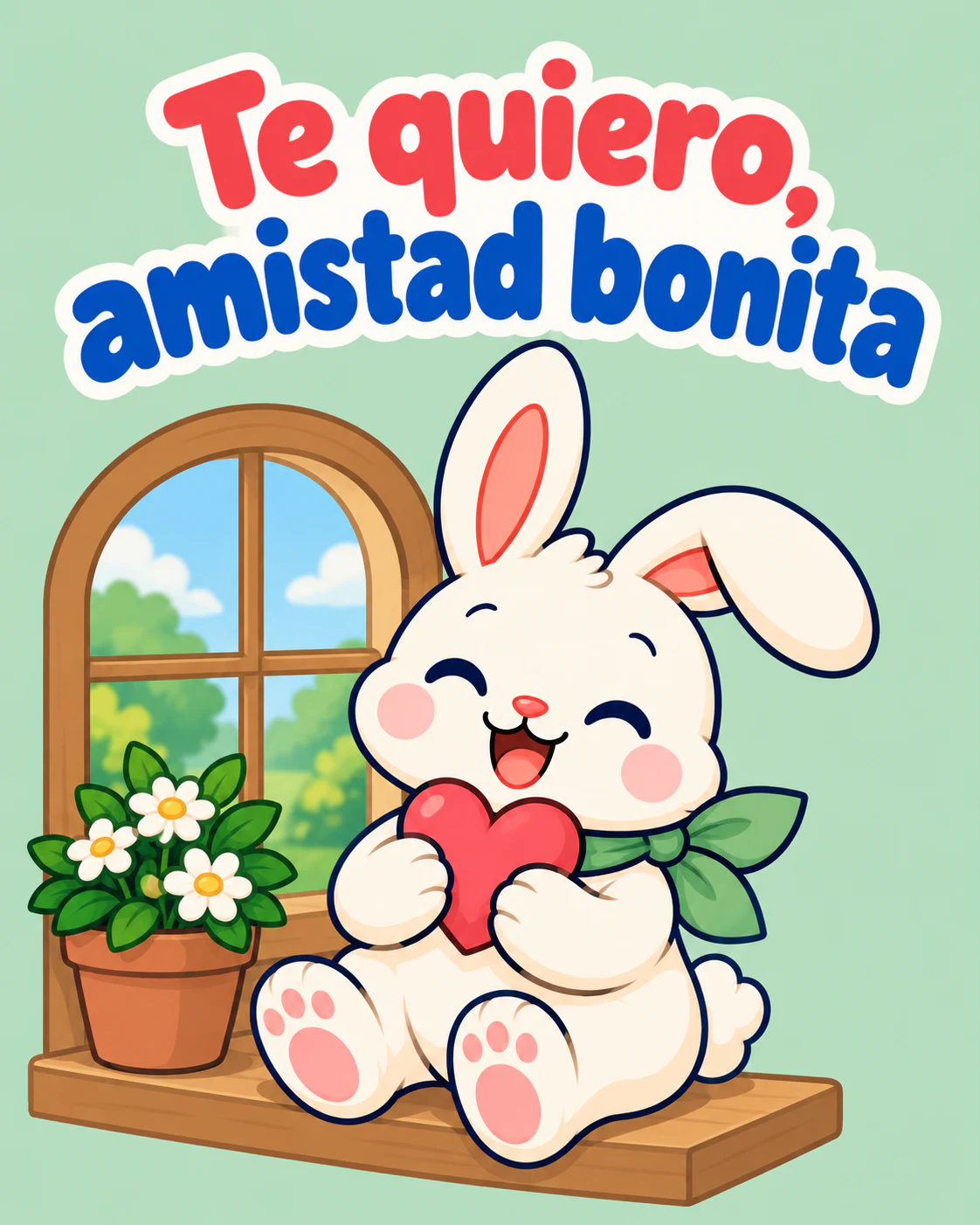 Te quiero, amistad bonita