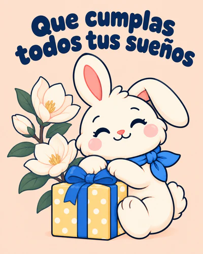 Que cumplas todos tus sueños