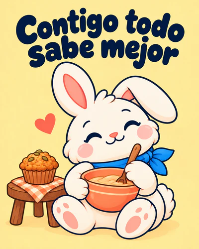 Contigo todo sabe mejor