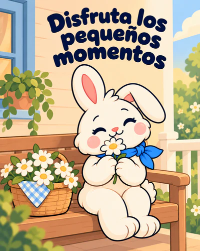 Disfruta los pequeños momentos